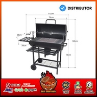 Panggangan BBQ Portable Grill Alat Panggang Putar Ayam