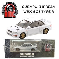 BM Creations | SUBARU IMPREZA WRX GC8 TYPE R WHITE Scale 1:64
