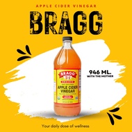 Bragg Apple Cider Vinegar 946 ml. ขวดใหญ่ มีตะกอน