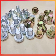 C70 GBO EX5 DREAM CLASS WAVE RXZ OIL DRAIN NUT BOLT SCREW ENGINE OIL UNIVERSAL