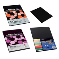 Campap Arto A4 80gsm/120gsm/180gsm/240gsm Extra Black Paper 20's