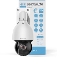 4MP Outdoor PTZ POE + IP Camera Pan Tilt Zoom (Optical 32x Motorized) POE+ Camera Security Speed Dom
