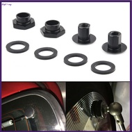 【BET】Black Rear Glass Strut Hardware Kit For Honda Civic  Hatchback EG6 92-95[my]