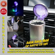 PROMO asbak mobil led portable ashtray tempat sampah rokok mobil tempel asbak abu rokok berkualitas