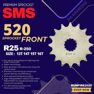 YAMAHA R250 R250 R-25 R3 SMS ( FRONT ) SPROCKET DEPAN RK SPROCKET STEEL