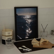 Wanan/☾... Monopoly Picture Frame (4color) の Ready Stock Wood Decorative Picture Frame Retro Wood Pi