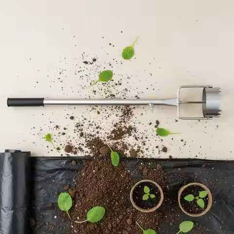 1pc film puncher agricultural Plastic Film Puncture Tool Simple Greenhouse Gardening Tool Set for Gr