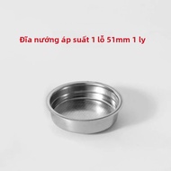 51MM/58MM Điều Áp Giỏ Lọc Cà Phê Đơn/Đôi Cốc Phù Hợp Với Thép Không Gỉ Dụng Cụ Pha Cà Phê Cho 51mm/5