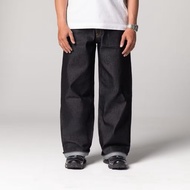 Thick Raw Denim Baggy Jeans Size 32 RAW DENIM BAGGY - LONG PANTS JEANS - RAW DENIM BALLOON