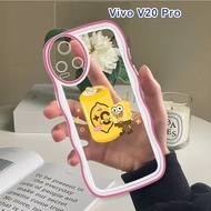 (Wave Case) For Vivo V20 2021 V21 5G S1 Casing Cartoon Coke Cover Shockproof Silicone Phone Softcase