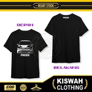 HONDA T-shirt Freed DBHONDA Automotive Clothing
