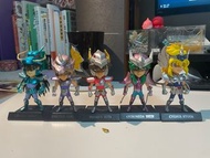 聖鬥士星矢 Q版公仔(星矢/紫龍/冰河/阿舜/獨角獸)