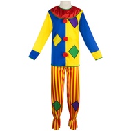 Patch Funny Clown cos Costume Party Clothes Halloween Costume Stage Costume Clown Costume
