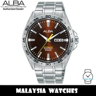 Alba AL4307X Automatic Brown Dial Stainless Steel Case &amp; Strap Men's Watch AL4307 AL4307X1 (from SEIKO Watch Corporation)
