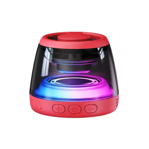 M2 Magnetic Bluetooth Speaker RGB Mini Portable Speaker Magnetic Phone Holder Ring Wireless Sound Bo