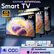 Smart TV 32 inch Android TV 43 inch EXPOSE LED Television Android 12.0 50 inch Smart TV With WiFi/YouTube/Netflix