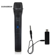gashadream   Microphone VHF Wireless Plastic Karaoke Wireless Microphone for Singing