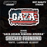 STICKER STICKER PRINTING GAZA AMERICAN FLAG DESIGN VIRAL FYP AESTHETIC