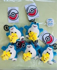 現貨🔥逃跑 系列 卡比獸 比卡超 掛飾 Pokemon Center 毛公仔
