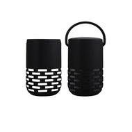kwmobile Response: Bose Portable Home Speaker Case - Protective Case Speaker Shockproof Soft Silicone - Black