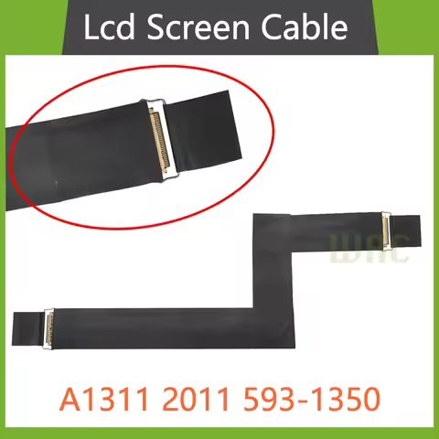NEW LCD LED LVDS Cable Screen Display Flex Cable 593-1350 593-1350-B For iMac 21.5" A1311 2011 Year 