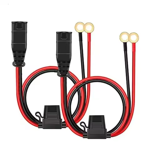 55cm 2 PCS Wire Harness for NOCO GC002 X-Connect 6mm Smart Batteries Trickle Charger Battery Tender