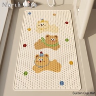 Bathroom Anti-slip Mat Bathroom Shower Room Bath Waterproof Anti-fall Floor Mat Baby Bath Mat