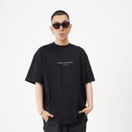 Heavyweight Studio T-Shirt 8s 320 Gsm Oversize Super Heavy Black Font White