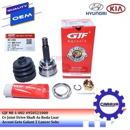 Cv Joint Drive Shaft Outer Axle Accent Getz Galant 2 Lancer Sohc