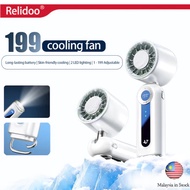 Kipas angin Fast Cooling Fan Handheld Fan Portable Kipas Angin Mini 6000mAh 199 Level Turbo Fan High