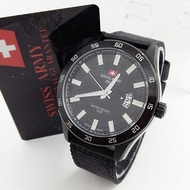 Jam Tangan Pria Swiss Army dhc SA 3097 BS Original