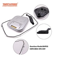 TRANSPEED 8HP55 Auto Transmission Oil Filter 0BW398009 & Oil Pan Gasket For AU-DI A6 A8 Q5 11-16