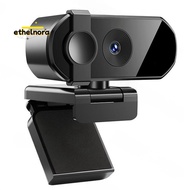Full HD 1080P Webcam PC Laptop Auto Focus Webcam Live Streaming Flexible with Mic Live Broadcast for