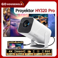 HY320/HY320mini AMX500 Portable Android WiFi Smart Projector 390 ANSI Lumens Bluetooth Cinema