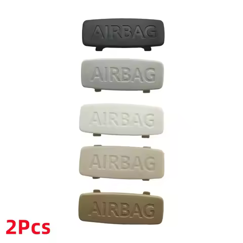 2Pcs A B C Pillar Airbag Emblem Trim Cap For VW Golf 5 6 7 GTI Jetta MK5 MK6 Passat CC B6 B7 Polo 3C
