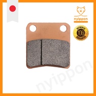 Daytona Motorcycle Brake Pads - Front Use, Available in S, M, L, O, XO Sizes, Compatible with Super 