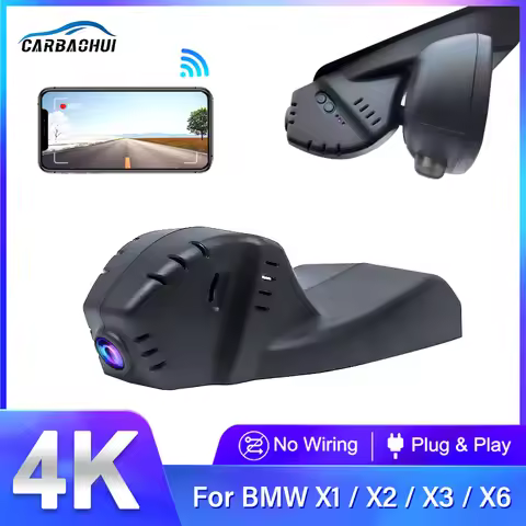 4K 2160P WiFi APP Dual Car DVR Dash Cam Camera for BMW X1 X2 X6 HD Night vision F48 X3 F25 F10 F30 F