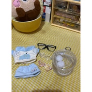 Accessories doll 10cm clothes glasses doll 10cm