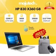 HP ELITEBOOK 830 G8 X360 | LAPTOP MURAH | REFURBISHED LAPTOP