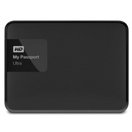 2TB Black My Passport Ultra Portable External Hard Drive - USB 3.0 - WDBBKD0020BBK-NESN WD 2TB Black