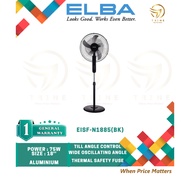 ELBA EISF-N1885(BK) 18'' HIGH VELOCITY STAND FAN WITH 5 ALUMINIUM BLADES / KIPAS BERDIRI 18''