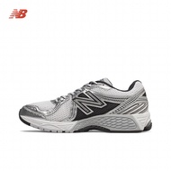 New Balance NB 860 Anti-Smooth Running Shoes Men and Women Sports Shoes รองเท้าสีดำ Silver-ML860xd