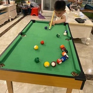 27x14 inches Billiard Table For Kids Mini Household Billiard Table Wooden With Tall Feet Pool Table