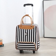 Trolley Bag For Women Large-capacity Travel Bag Student Foldable Trolley Soft Case Short-distance Tr