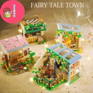 Assembled toy model set, mini 3D house model intellectual puzzle toy TIEN TIEN TIEN