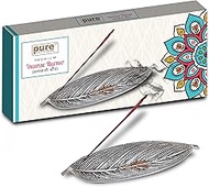 Pure Source India Aluminum Incense Holder & Ash Catcher Agarbatti Stand Coming in Gift Packing for D