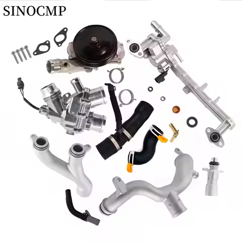 Cooling System Upgrade Kit For F-Pace F-Type XJR Range Rover Sport LR4 Turbocharged 5.0 V8 Engine LR