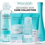 WARDAH Nature Daily SEAWEED SERIES Cleansing Micellar Water / Balancing Cleanser / Toner / Facial Wa