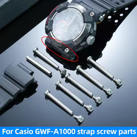GWF A1000 Watch Screws For G-SHOCK Casio GWF-A1000 Seventh Generation Frogman watch Strap Side Screw