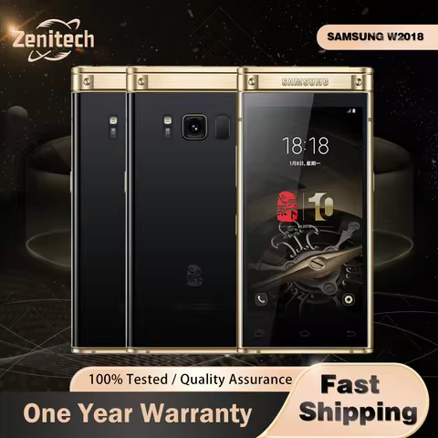 Original Samsung Galaxy W2018 4G Mobile Phone Dual SIM Card 4.2'' 6GB+64GB 12MP+5MP Snapdragon 835 O